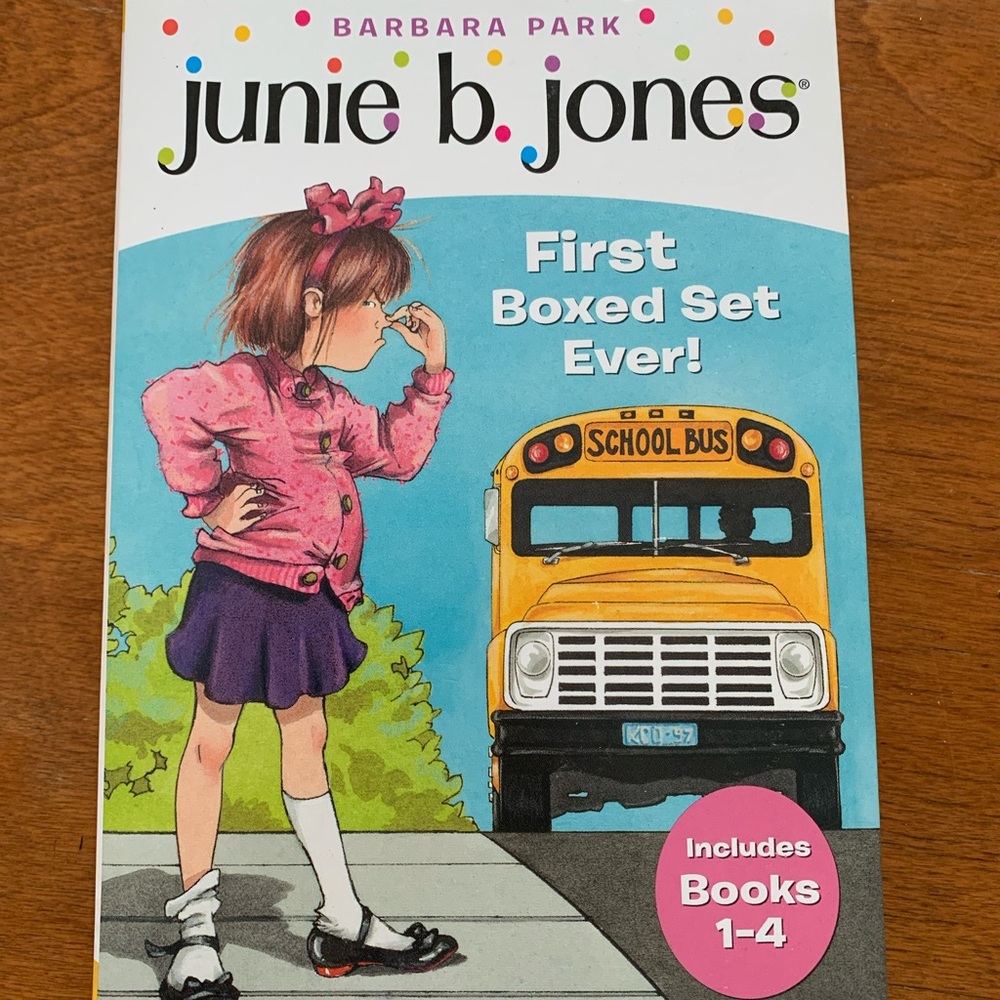 Junie B. Jones First Boxed Set Ever! Books 1-4 Christmas Gift